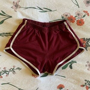 🌷Red sleep shorts